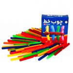 اسباب بازی آموزشی چوب خط 60 تایی آوای باران - تصویر 4