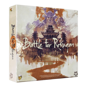 جعبه بازی نبرد روکوگان Battle for Rokugan با طرح قلعه و نقاشی قلمی