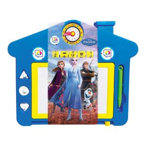 بسته تخته جادویی کلبه — قاب آبی با کارت تم Frozen