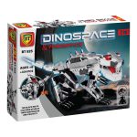 جعبه لگو DinoSpace BT825 با تصویر دایناسور رباتیک در حال حرکت
