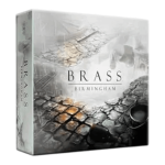 جعبه بازی فکری برس بیرمنگام Brass Birmingham نمای روبرو با تم انقلاب صنعتی