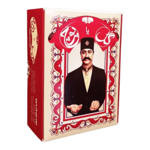 جعبه بازی سنتی گل یا پوچ قاجاری زنگدار توتویو با طراحی کلاسیک