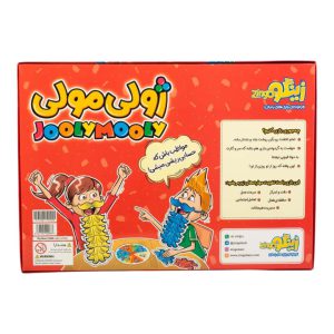 پشت بسته بندی بازی ژولی مولی و راهنمای بازی