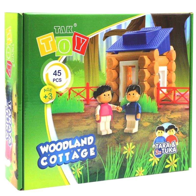 كلبه جنگلي 45 تكه (تك توي)