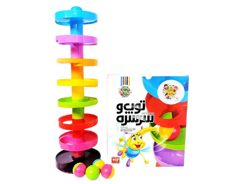 توپ و سرسره 8 طبقه (سنجاقك)