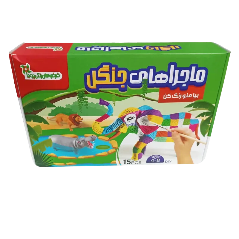 بازی فکری ماجراي جنگل (فرفره هاي رنگي)