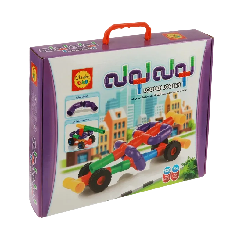 بازی فکری لوله لوله 120 قطعه (چيندر)