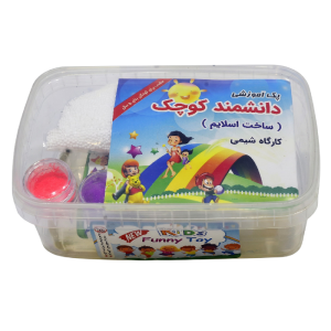 پك ساخت اسلايم دانشمند كوچك -10 عددي